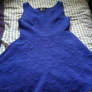 Blue dress